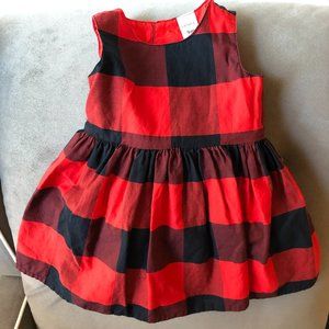 Buffalo Print Sleeveless Dress